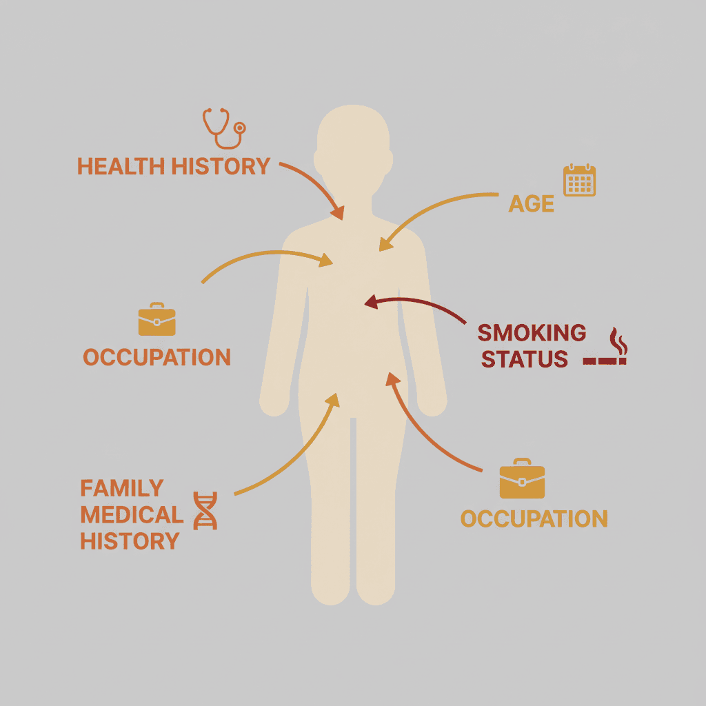 Underwriting factors that affect life insurance rates